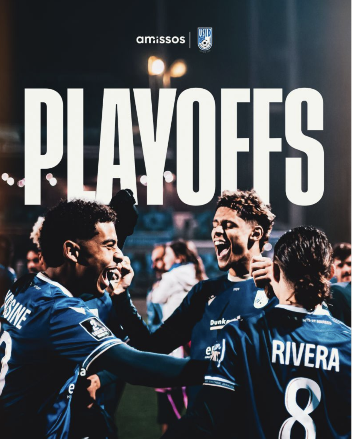 USL DUNKERQUE REACHES LIGUE 2 PLAYOFFS – A HISTORIC MILESTONE UNDER AMISSOS OWNERSHIP